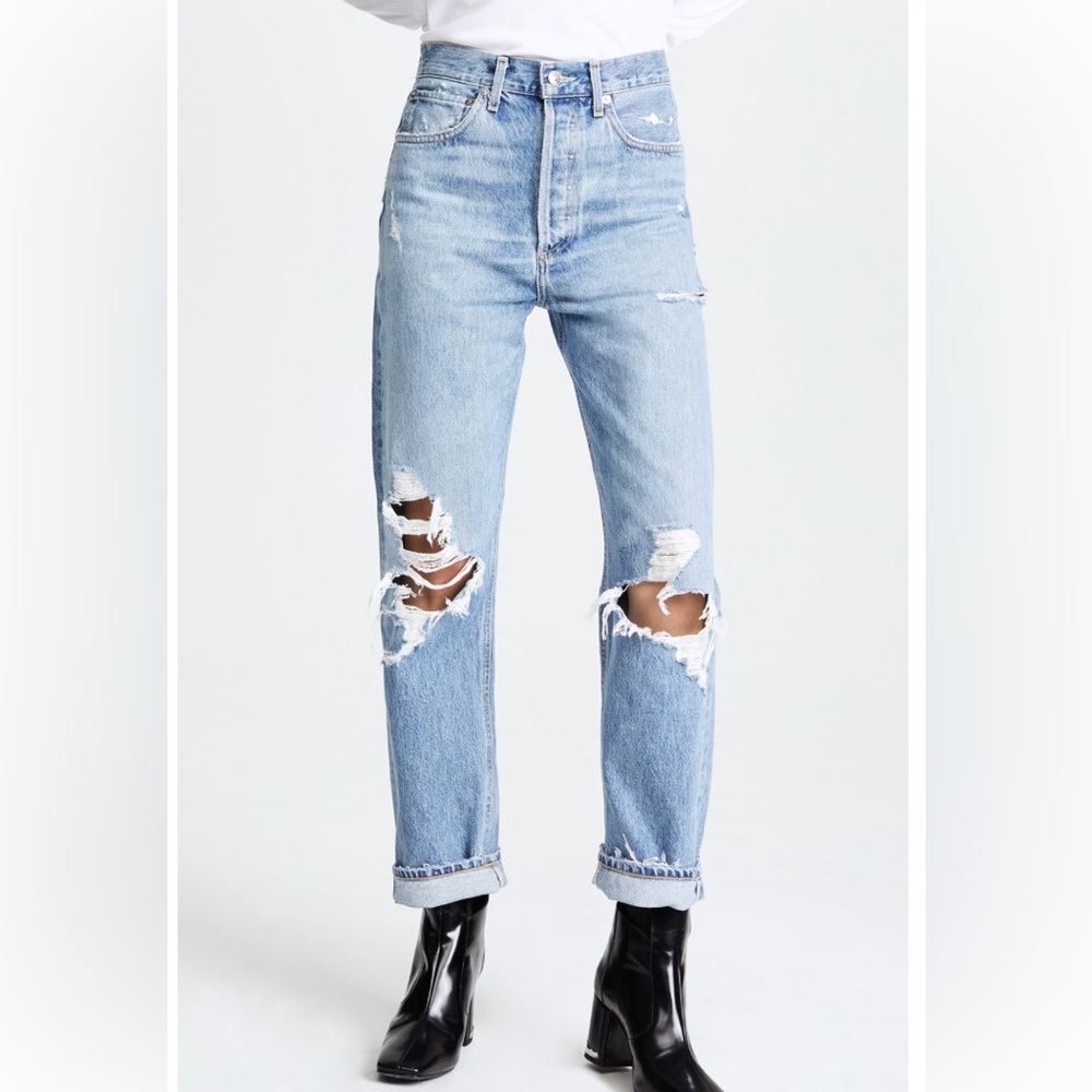 AGOLDE - 90’s Fit High Rise - Loose Fit Jeans - Fall Out